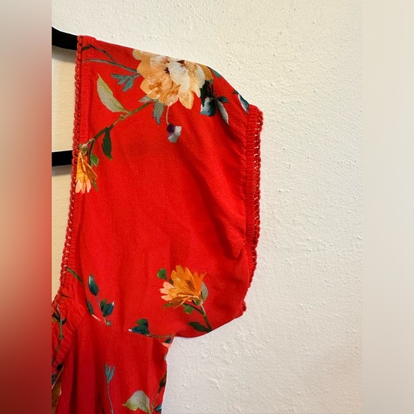 Yumi Kim Mercer Street Midi Dress In Symphony Red Size XS - Picture 8 of 16